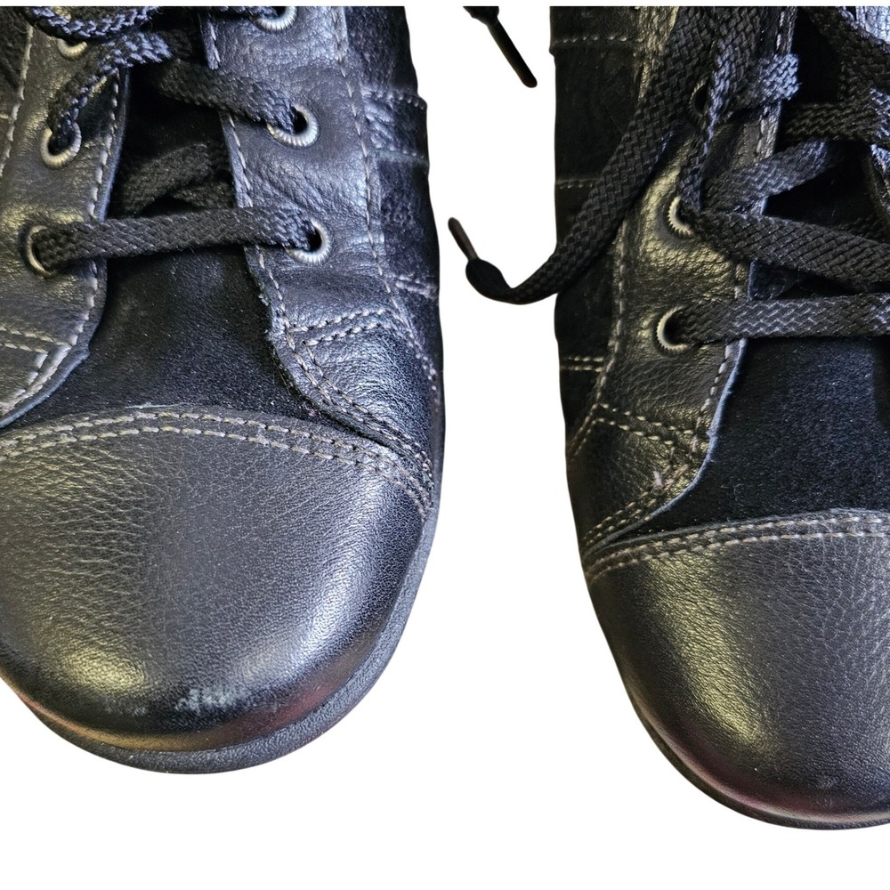 Taos Streamline Oxford Sneakers Women's Size 7.5 EU 38 Black S3287 - Picture 4 of 10